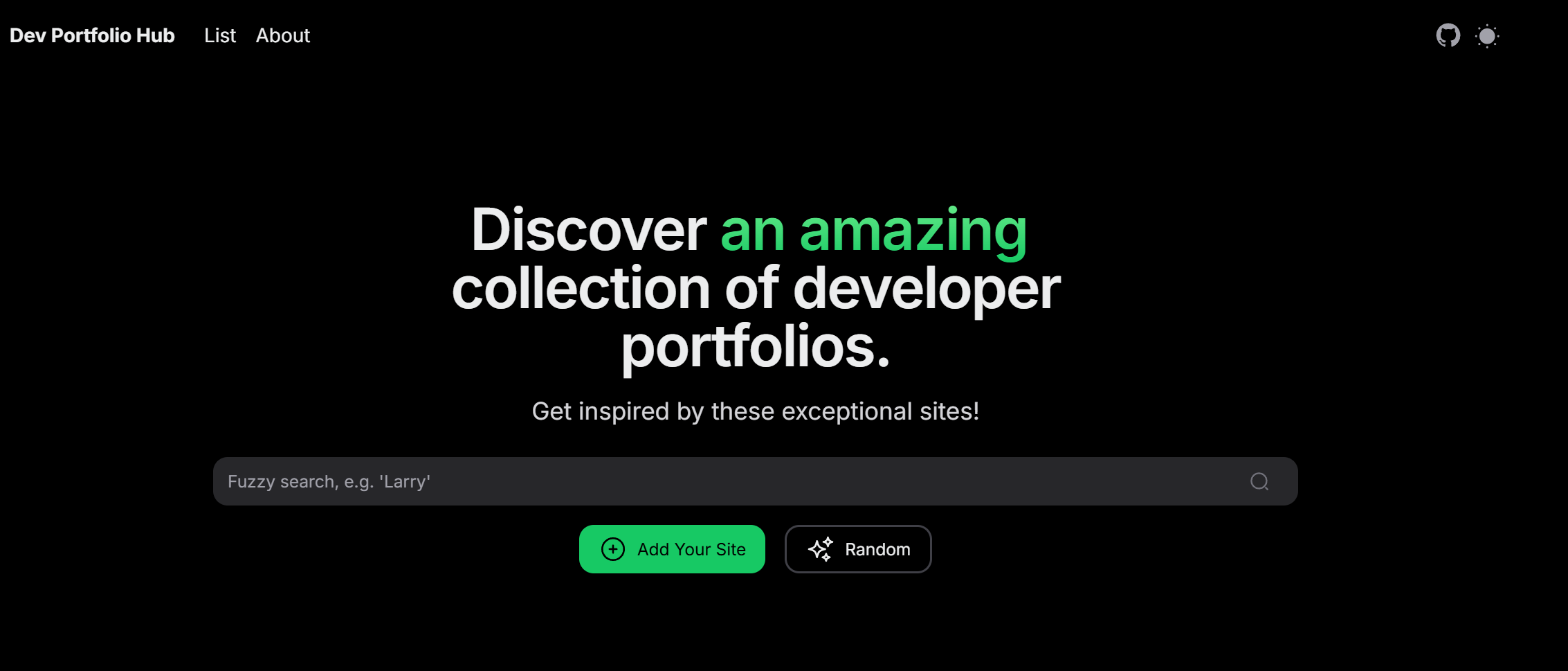 Discover an Amazing Collection of Developer Portfolios